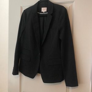 LOFT Black blazer size 12